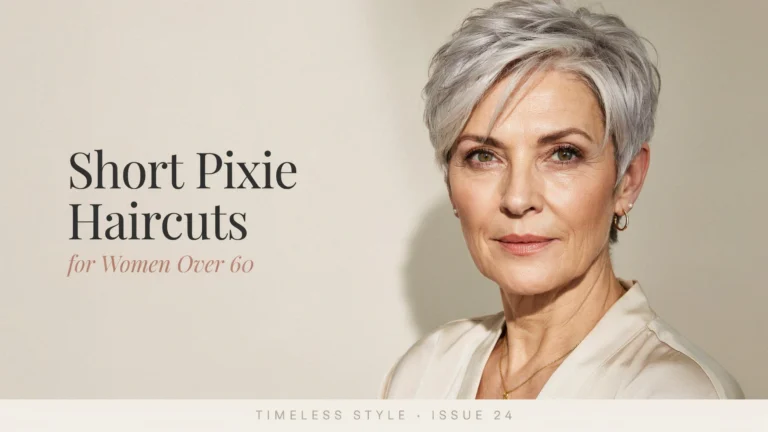 Short Pixie Haircuts for Women Over 60 That Are Effortlessly Elegant